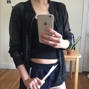 💋Victoria’s Secret fishnet Jacket size L💋